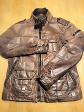 Strellson lederjacke farbe gebraucht kaufen  Diespeck