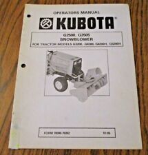 Kubota g2500 g25050 for sale  Elizabeth