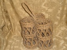 Vintage portabottiglie corda usato  Castell Alfero