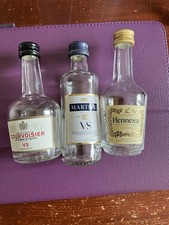 Assorted cognac miniatures for sale  WOLVERHAMPTON