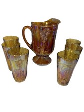 Vintage amber carnival for sale  Seminole