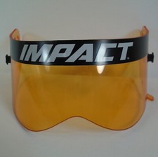 Capacete de corrida de impacto barraca âmbar viseira escudo ótimo para autógrafo arranhão novidade, usado comprar usado  Enviando para Brazil