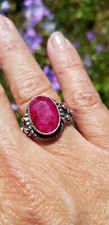 Bague argent gros d'occasion  France