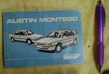 Austin montego data for sale  BIDEFORD