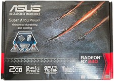 Usado, Placa de vídeo ASUS Radeon R7 240 perfil baixo PCI-E 3.0 R7240-2GD3-L comprar usado  Enviando para Brazil