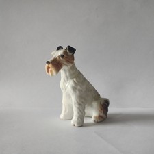 Porcelain bisque airedale for sale  SWANSEA