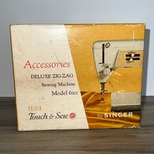 ACESSÓRIOS CANTOR MODELO 620 TOUCH & SEW DELUXE ZIG ZAG MÁQUINA DE COSTURA #161848 comprar usado  Enviando para Brazil