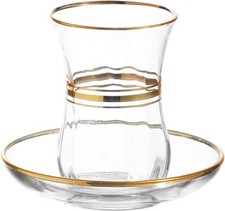 Turkish tea glasses for sale  LONDON