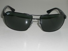 ÓCULOS DE SOL AVIADOR RAY BAN RB3492 VERDE ACINZENTADO CRISTAL PRETO BRILHANTE NOVO comprar usado  Enviando para Brazil