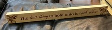 wooden love signs for sale  WESTCLIFF-ON-SEA