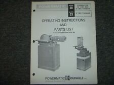 Powermatic belt sander for sale  Dubuque