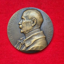 Médaille maréchal pétain d'occasion Médaille maréchal pétain d'occasion  Nice-