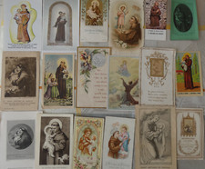 Lot pious images d'occasion  Expédié en Belgium