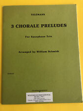 Chorale preludes telemann gebraucht kaufen  Rottenburg am Neckar