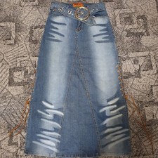 Damen jeansrock lang gebraucht kaufen  Erlangen