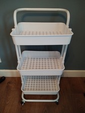 Tier white trolley for sale  DOVER