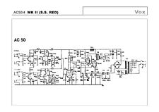 Schematic diagrammes guitar d'occasion  Expédié en France