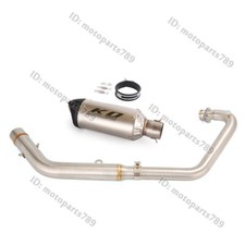 Tubo de ligação frontal para Lifan KPM200 KPT200 2021-2025 tubo de escape traseiro silenciador pontas comprar usado  Enviando para Brazil