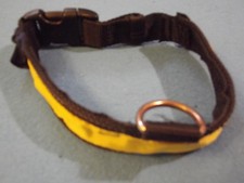 Hunde halsband gelb gebraucht kaufen  Geldern