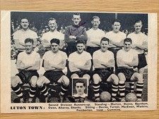 Signed luton town for sale  EASTBOURNE