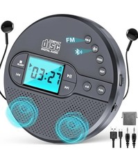 Usado, CD player portátil recarregável Walkman CD player com Bluetooth FM 2000mAh comprar usado Usado, CD player portátil recarregável Walkman CD player com Bluetooth FM 2000mAh comprar usado  Enviando para Brazil