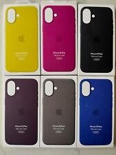 Capa de silicone genuína Apple iPhone 16 PLUS (6,7") com Magsafe - Várias cores comprar usado  Enviando para Brazil