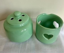 Vtg green ceramic for sale  Carmel