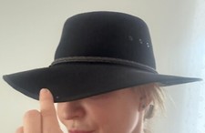 Akubra cattleman haarfilzhut gebraucht kaufen  Eltville am Rhein