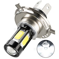 Lâmpada LED H4 HS1 6000K branca para farol de motocicleta lâmpadas LED feixe Hi-Lo, usado comprar usado  Enviando para Brazil