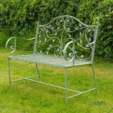 Metal woodland bench for sale  LEICESTER