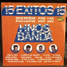 Hermanos Banda, 15 Exitos Norteños, 1982 Mexican Lp, usado comprar usado Hermanos Banda, 15 Exitos Norteños, 1982 Mexican Lp, usado comprar usado  Enviando para Brazil