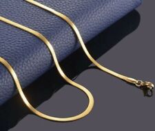 Schlangenkette flach collier gebraucht kaufen  Olpe