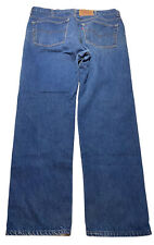 Usado, Jeans vintage anos 90 Levis 501 botão mosca tamanho real 38x31 denim reto escuro W8 comprar usado  Enviando para Brazil