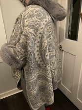 Hooded fur fleece for sale  FALKIRK