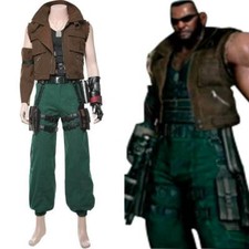 Final Fantasy VII Remake Cosplay Barret Wallace Roupa Personalizada Adulto Halloween @, usado comprar usado  Enviando para Brazil