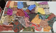 Bundle reclaimed silk for sale  HARWICH