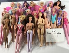 Lote B 20 bonecas Barbie nuas cabelo bonito em bom estado comprar usado  Enviando para Brazil