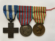 Medagliere I GM Merito di Guerra Guerra Italo Turca Bronzo Nemico 1915- 1918 comprar usado  Enviando para Brazil