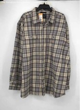 Usado, Camisa masculina Carhartt xadrez multicolorida caimento solto flanela botão para cima tamanho 3XL comprar usado  Enviando para Brazil
