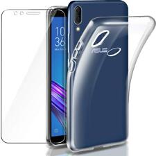 COVER CUSTODIA TPU + PELLICOLA VETRO TEMPERATO ASUS ZENFONE MAX PRO M1 ZB601KL comprar usado  Enviando para Brazil