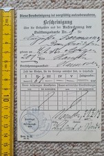 Alte antike bescheinigung gebraucht kaufen  Nordstemmen