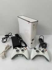 Xbox 360 Slim 320G - Edição Especial Branco Brilhante + Controles - Modelo 1439 comprar usado  Enviando para Brazil