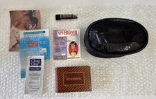 Mini sacola de maquiagem vintage década de 1990 SEVENTEEN revista com batom sombra RARA comprar usado  Enviando para Brazil