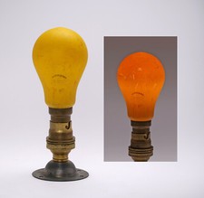 Antike gelbe glühlampe gebraucht kaufen  Finsterwalde