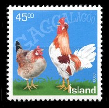 Islândia: 2003 galinhas islandesas (992) sem marca de charneira comprar usado Islândia: 2003 galinhas islandesas (992) sem marca de charneira comprar usado  Enviando para Brazil
