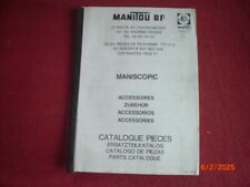 Manuscopic manitout accessorie d'occasion  Expédié en Belgium