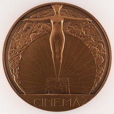 Médaille cinéma art d'occasion  Bihorel