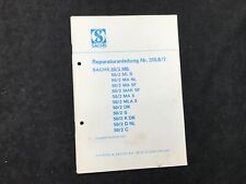 Reparaturanleitung sachs dez gebraucht kaufen  Kulmbach