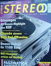 STEREO 8/06, PIONEER CT F 1250, KLIPSCH RF 83,DYNAUDIO SUB 300,ECLIPSE TD 725 SW comprar usado  Enviando para Brazil
