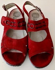 Waldlaufer red suede for sale  SOLIHULL